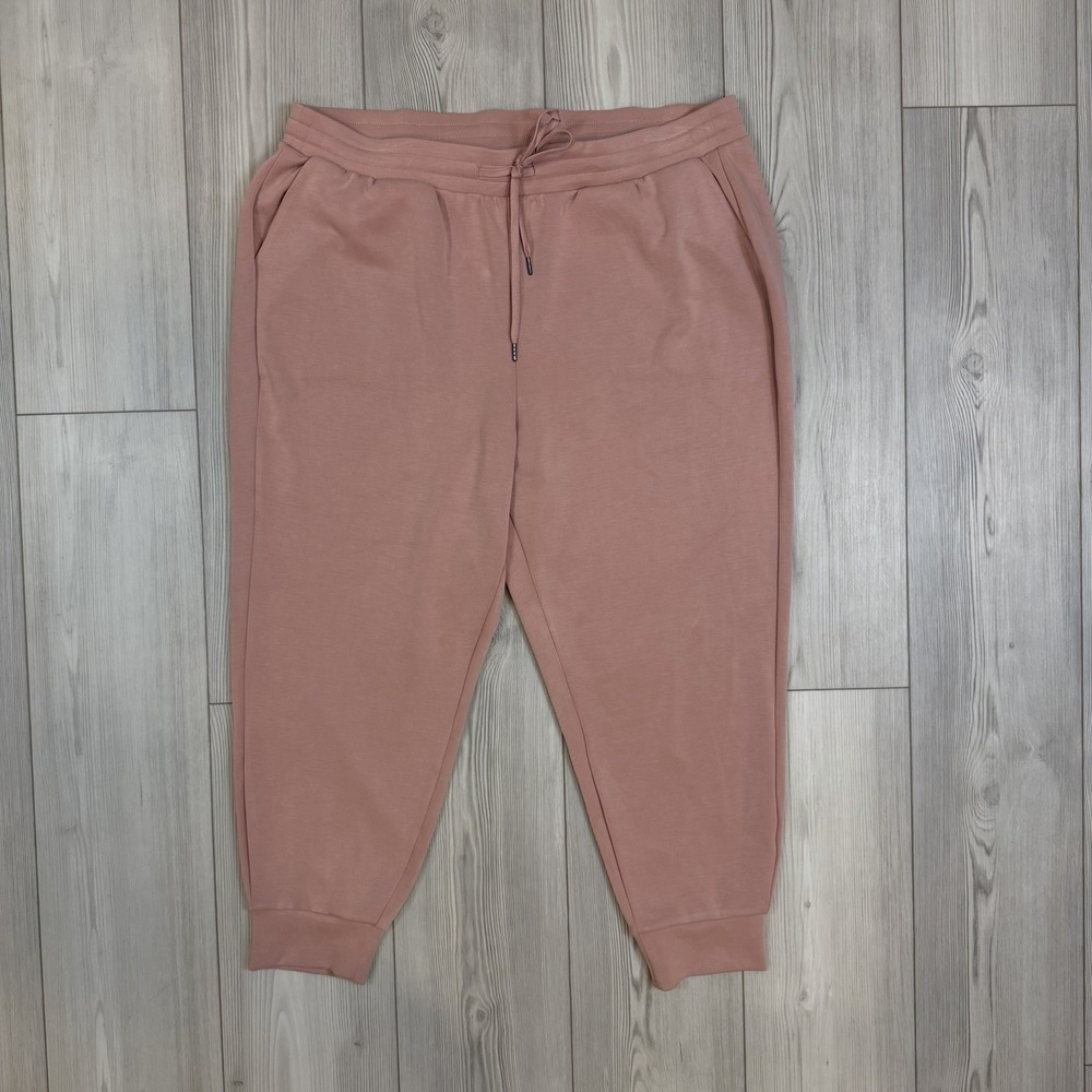 Torrid Women's Pink Relaxed Fit Active Cupro Pocket Joggers Size 2 2X Super Soft
